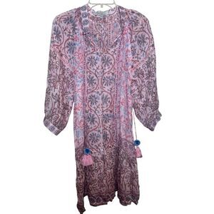 Bella Tu Pink Floral Mini Dress Women’s Size XS